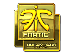 Sticker | Fnatic (Gold) | DreamHack 2014 (Sticker | Fnatic (Gold) | DreamHack 2014)