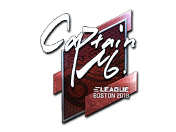 Sticker | captainMo (Foil) | Boston 2018 (Sticker | captainMo (Foil) | Boston 2018)