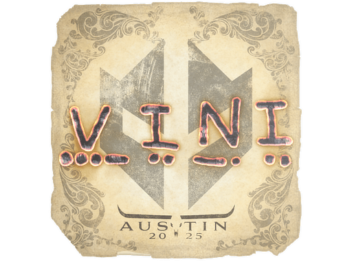 Sticker | VINI | Austin 2025 (Sticker | VINI | Austin 2025)