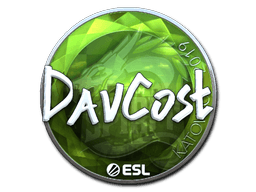 Sticker | DavCost (Foil) | Katowice 2019 (Sticker | DavCost (Foil) | Katowice 2019)