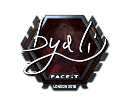 Sticker | byali (Foil) | London 2018 (Sticker | byali (Foil) | London 2018)