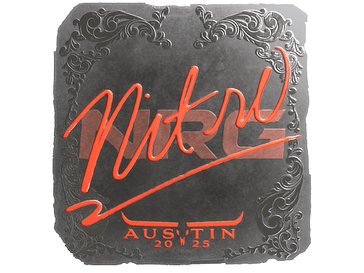 Sticker | nitr0 (Foil) | Austin 2025 (Sticker | nitr0 (Foil) | Austin 2025)