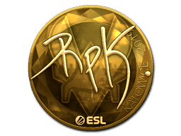 Sticker | RpK (Gold) | Katowice 2019 (Sticker | RpK (Gold) | Katowice 2019)