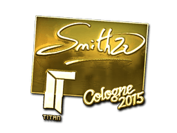 Sticker | SmithZz (Gold) | Cologne 2015 (Sticker | SmithZz (Gold) | Cologne 2015)