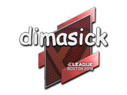 Sticker | dimasick | Boston 2018 (Sticker | dimasick | Boston 2018)