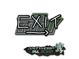 Sticker | exit (Glitter) | Antwerp 2022 (Sticker | exit (Glitter) | Antwerp 2022)