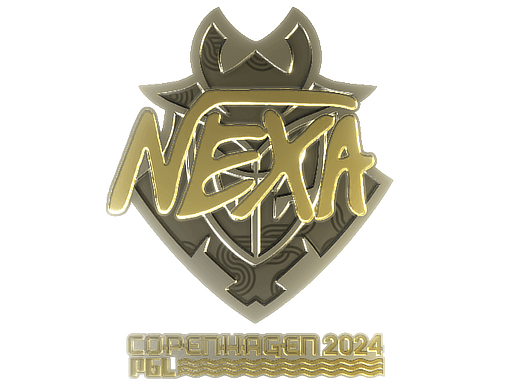Sticker | nexa (Gold) | Copenhagen 2024 (Sticker | nexa (Gold) | Copenhagen 2024)