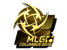 Sticker | Ninjas in Pyjamas (Gold) | MLG Columbus 2016 (Sticker | Ninjas in Pyjamas (Gold) | MLG Columbus 2016)
