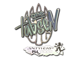 Sticker | tabseN (Holo) | Antwerp 2022 (Sticker | tabseN (Holo) | Antwerp 2022)