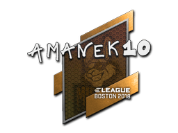 Sticker | AmaNEk | Boston 2018 (Sticker | AmaNEk | Boston 2018)