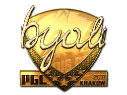 Sticker | byali (Gold) | Krakow 2017 (Sticker | byali (Gold) | Krakow 2017)