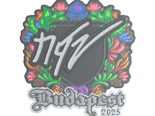 Sticker | NQZ (Embroidered) | Budapest 2025 (Sticker | NQZ (Embroidered) | Budapest 2025)