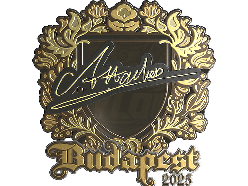 Sticker | Attacker (Gold) | Budapest 2025 (Sticker | Attacker (Gold) | Budapest 2025)