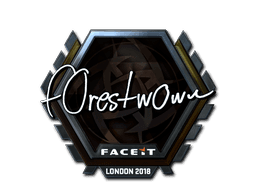 Sticker | f0rest (Foil) | London 2018 (Sticker | f0rest (Foil) | London 2018)