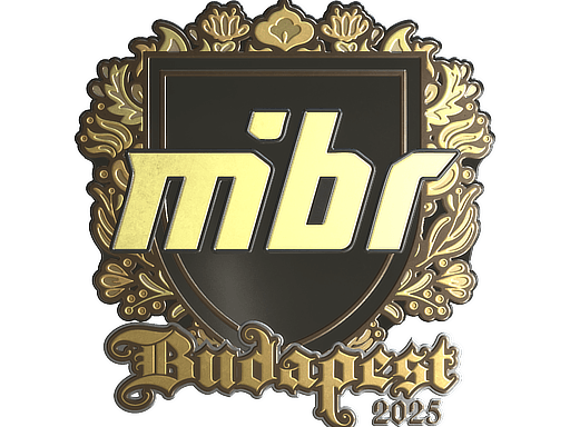 Sticker | MIBR (Gold) | Budapest 2025 (Sticker | MIBR (Gold) | Budapest 2025)