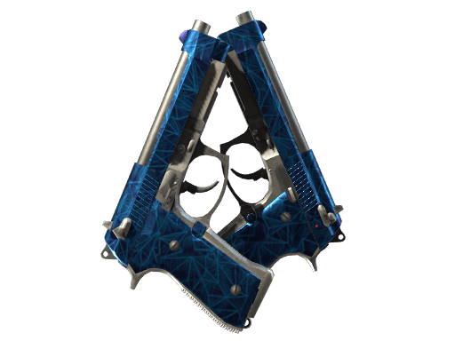 Dual Berettas | Cobalt Quartz