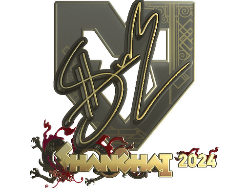 Sticker | siuhy (Gold) | Shanghai 2024 (Sticker | siuhy (Gold) | Shanghai 2024)