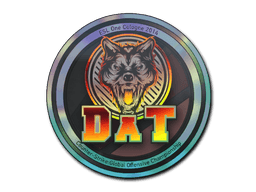 Sticker | dAT team (Holo) | Cologne 2014 (Sticker | dAT team (Holo) | Cologne 2014)