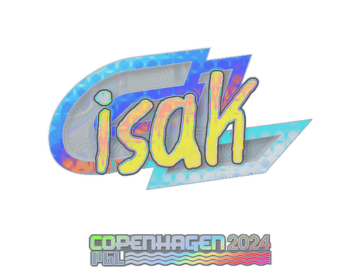 Sticker | isak (Holo) | Copenhagen 2024 (Sticker | isak (Holo) | Copenhagen 2024)