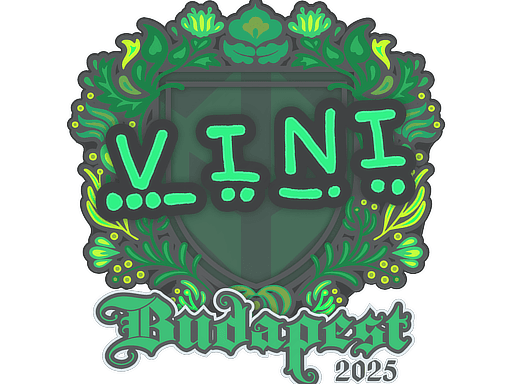 Sticker | VINI | Budapest 2025 (Sticker | VINI | Budapest 2025)
