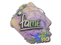 Sticker | fame (Holo) | Rio 2022 (Sticker | fame (Holo) | Rio 2022)