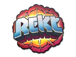 Sticker | Rekt (Holo) (Sticker | Rekt (Holo))
