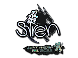 Sticker | S1ren (Glitter) | Antwerp 2022 (Sticker | S1ren (Glitter) | Antwerp 2022)