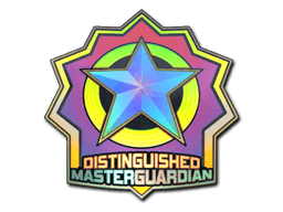Sticker | Distinguished Master Guardian (Holo) (Sticker | Distinguished Master Guardian (Holo))