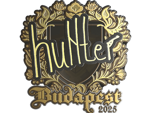 Sticker | huNter- (Gold) | Budapest 2025 (Sticker | huNter- (Gold) | Budapest 2025)