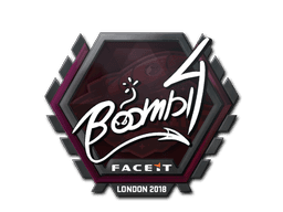 Sticker | Boombl4 | London 2018 (Sticker | Boombl4 | London 2018)