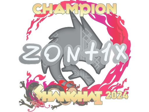 Sticker | zont1x (Champion) | Shanghai 2024 (Sticker | zont1x (Champion) | Shanghai 2024)