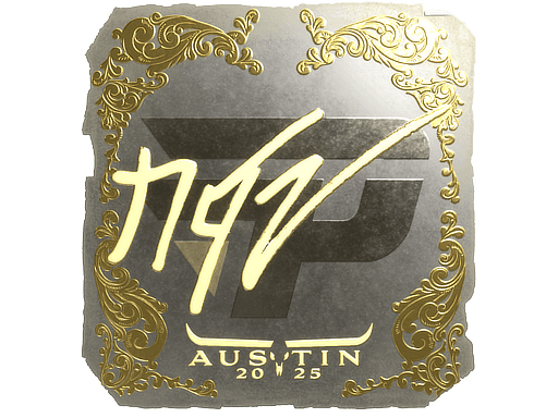 Sticker | NQZ (Gold) | Austin 2025 (Sticker | NQZ (Gold) | Austin 2025)