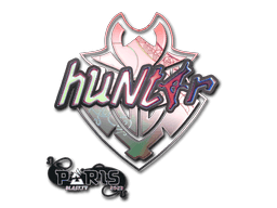 Sticker | huNter- (Holo) | Paris 2023 (Sticker | huNter- (Holo) | Paris 2023)