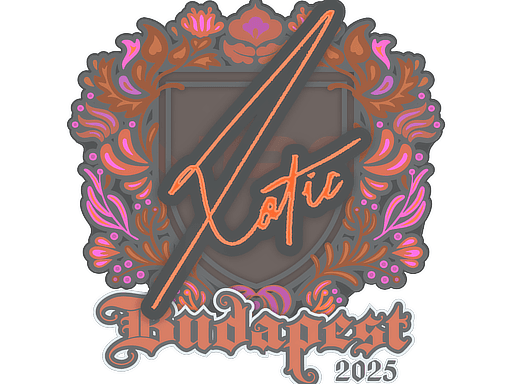 Sticker | XotiC | Budapest 2025 (Sticker | XotiC | Budapest 2025)