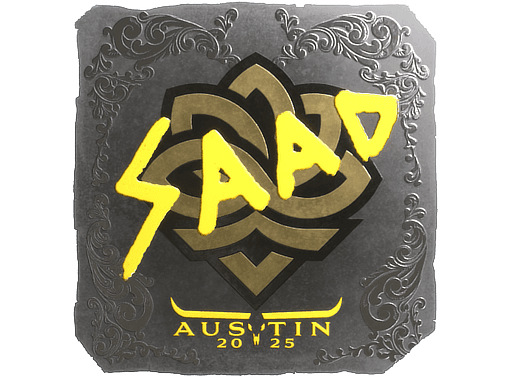 Sticker | saadzin (Foil) | Austin 2025 (Sticker | saadzin (Foil) | Austin 2025)