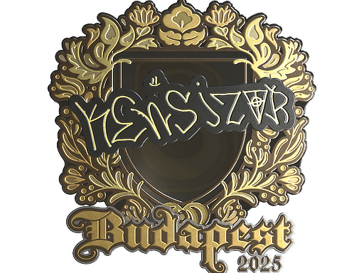 Sticker | kensizor (Gold) | Budapest 2025 (Sticker | kensizor (Gold) | Budapest 2025)