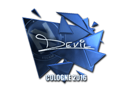 Sticker | DEVIL (Foil) | Cologne 2016 (Sticker | DEVIL (Foil) | Cologne 2016)