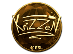 Sticker | KrizzeN (Gold) | Katowice 2019 (Sticker | KrizzeN (Gold) | Katowice 2019)