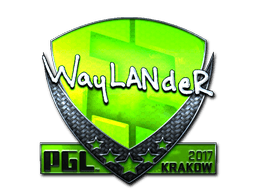 Sticker | wayLander (Foil) | Krakow 2017 (Sticker | wayLander (Foil) | Krakow 2017)