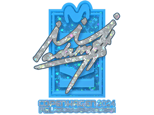 Sticker | adamS (Glitter) | Copenhagen 2024 (Sticker | adamS (Glitter) | Copenhagen 2024)