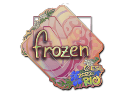 Sticker | frozen (Holo) | Rio 2022 (Sticker | frozen (Holo) | Rio 2022)
