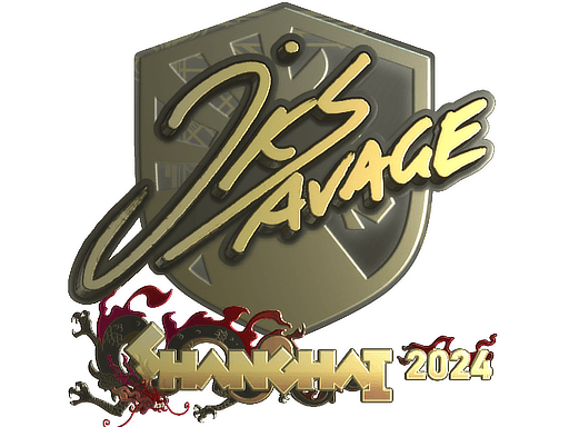 Sticker | jks (Gold) | Shanghai 2024 (Sticker | jks (Gold) | Shanghai 2024)