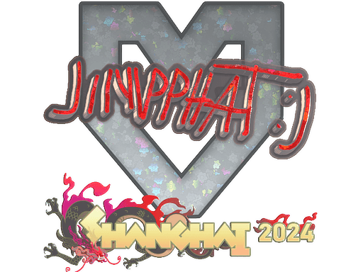 Sticker | Jimpphat (Glitter) | Shanghai 2024 (Sticker | Jimpphat (Glitter) | Shanghai 2024)