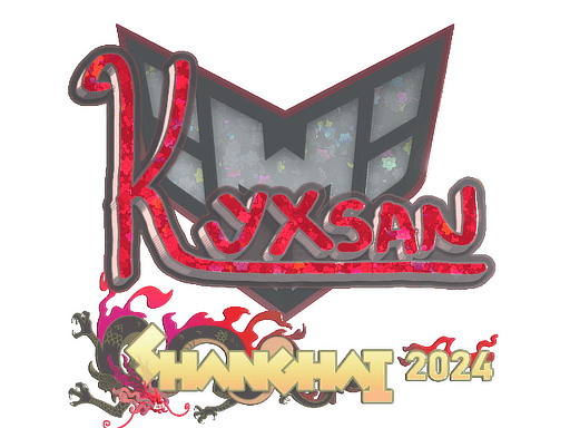 Sticker | kyxsan (Glitter) | Shanghai 2024 (Sticker | kyxsan (Glitter) | Shanghai 2024)