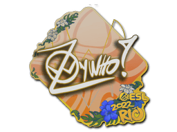 Sticker | ZywOo | Rio 2022 (Sticker | ZywOo | Rio 2022)