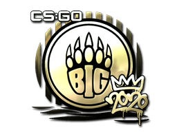 Sticker | BIG (Gold) | 2020 RMR (Sticker | BIG (Gold) | 2020 RMR)