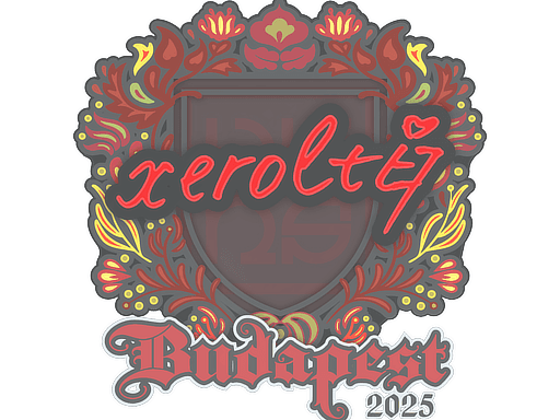 Sticker | xerolte | Budapest 2025 (Sticker | xerolte | Budapest 2025)