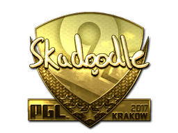 Sticker | Skadoodle (Gold) | Krakow 2017 (Sticker | Skadoodle (Gold) | Krakow 2017)