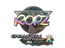 Sticker | ropz (Holo, Champion) | Antwerp 2022 (Sticker | ropz (Holo, Champion) | Antwerp 2022)