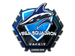 Sticker | Vega Squadron (Foil) | London 2018 (Sticker | Vega Squadron (Foil) | London 2018)